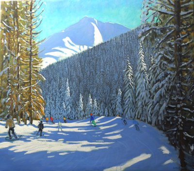 Ski, Beauregard La Clusaz, 2012 - Andrew Macara